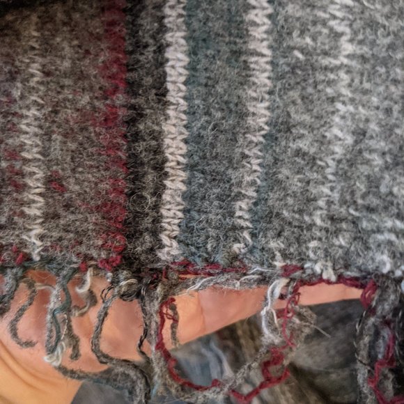 Free People  Striped Knit Poncho - Picture 8 of 11